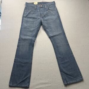 Levis 527 Jeans Mens 32x32 Slim Bootcut Blue Denim Cowboy Rodeo Western